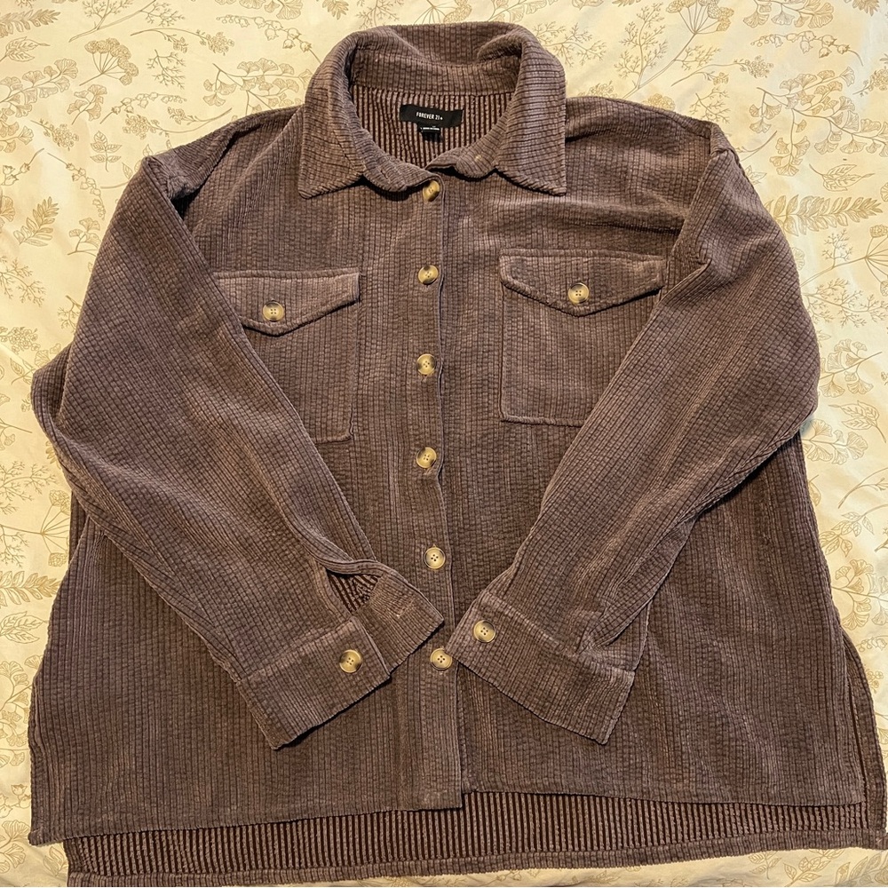 Long sleeve brown coat/top
